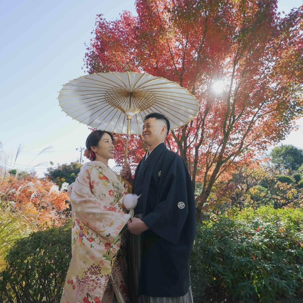 目白庭園紅葉！