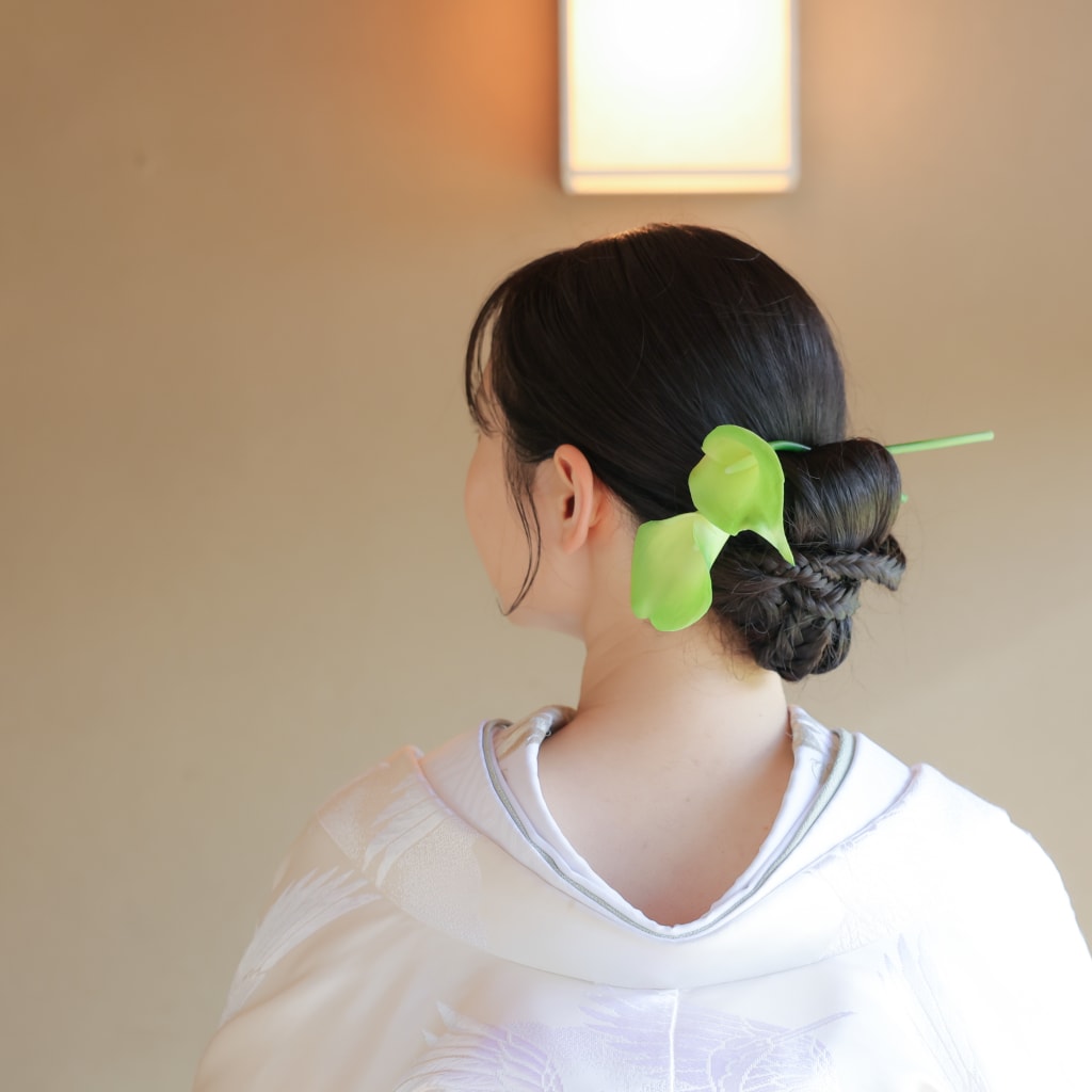個性派シニヨン
