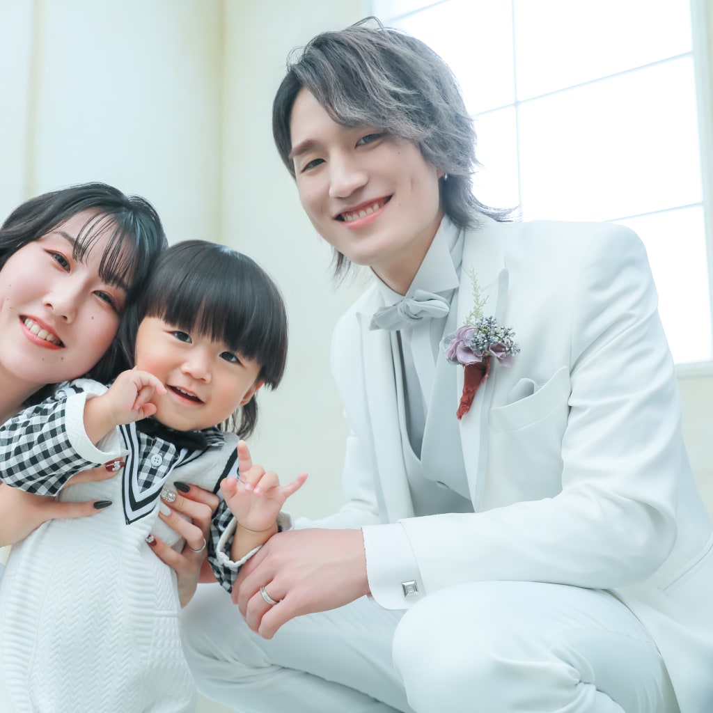 心もほっこり、ファミリーフォト