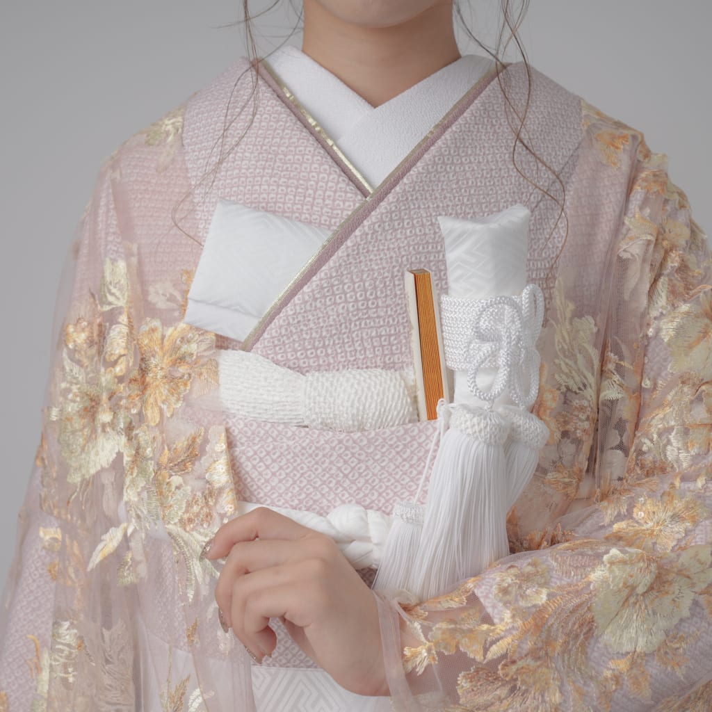 色掛下を使用した和装コーディネート🌟