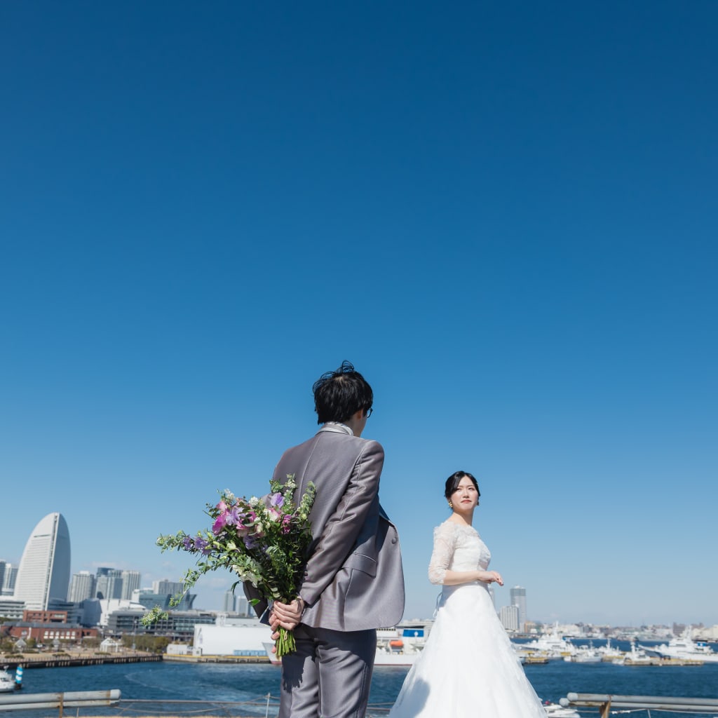 青空とお二人