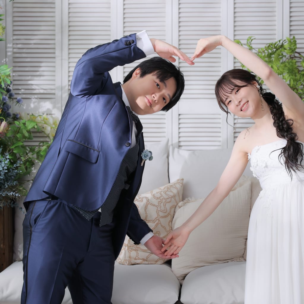 バラに包まれた特別な瞬間