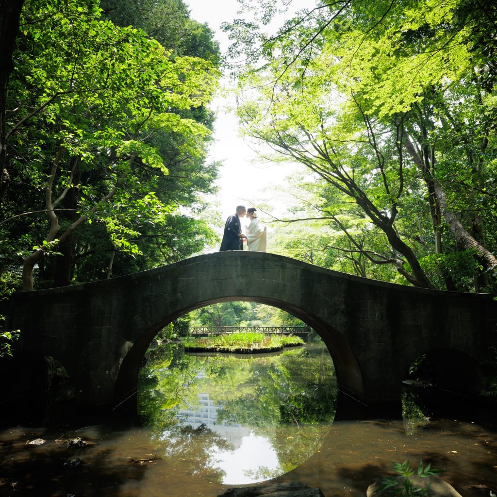 和装有栖川宮記念公園ロケーションと洋装ハウススタジオ