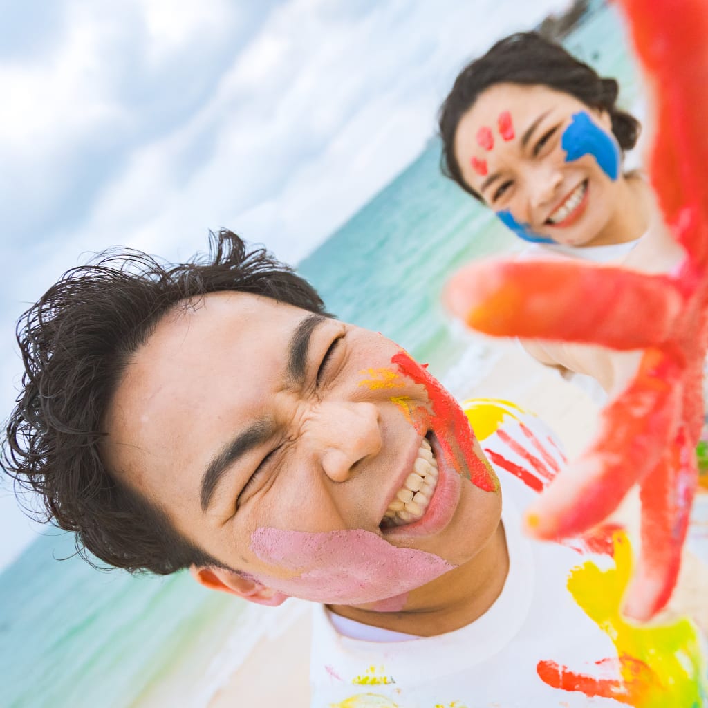 思い出も洋服も彩る！ペイントフォト！