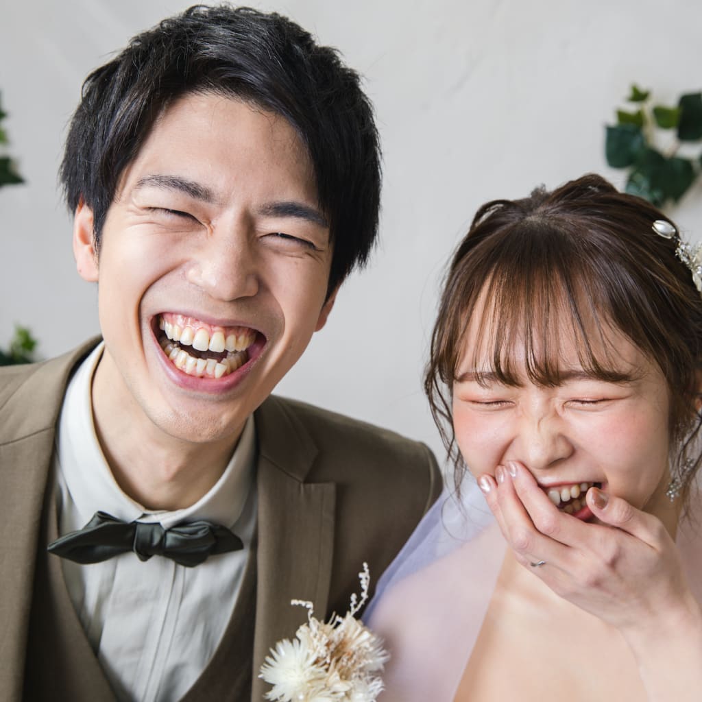 笑顔が素敵なお二人♡