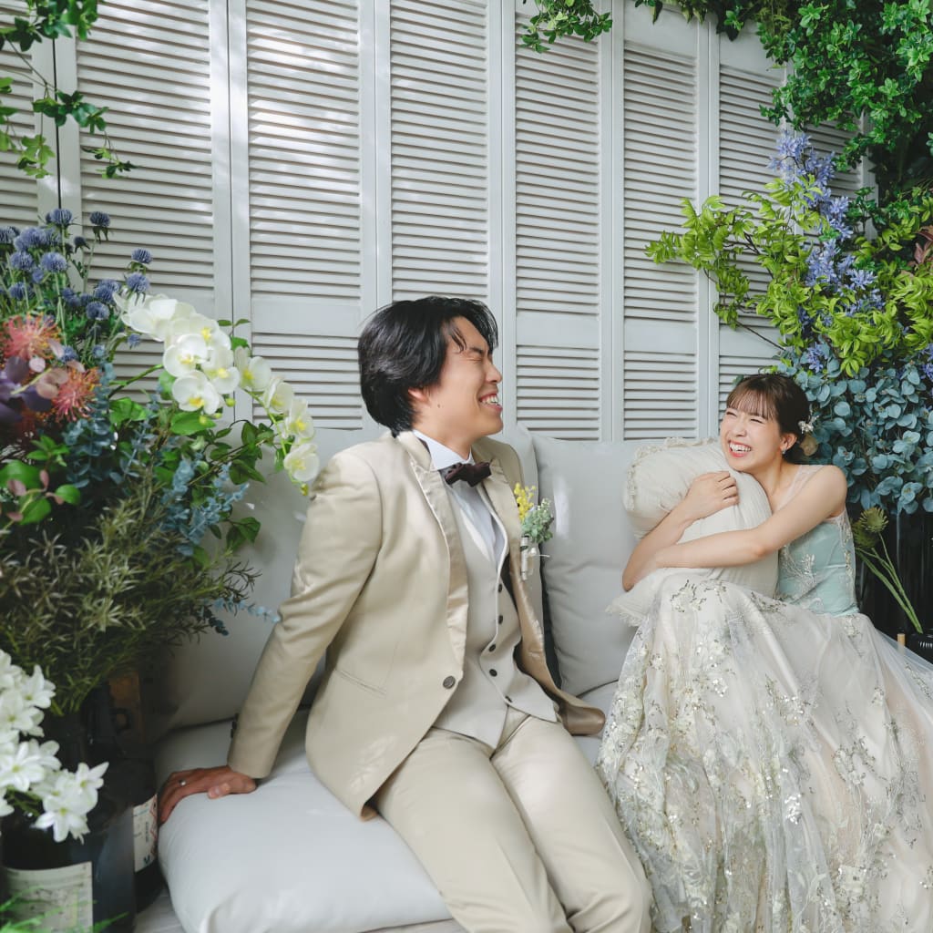 【洋装ハウススタジオ】笑顔あふれる1枚を