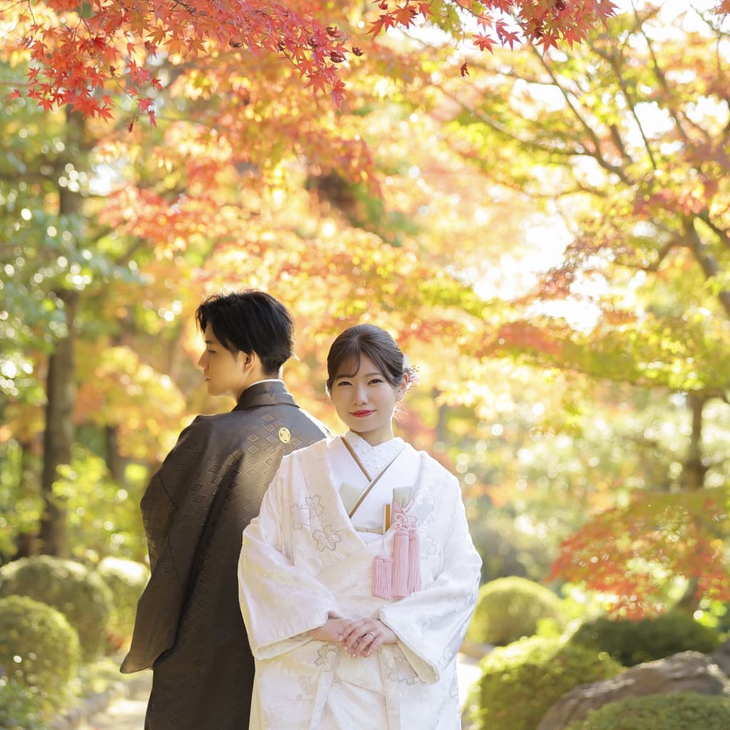 大仙公園　紅葉ロケーション撮影