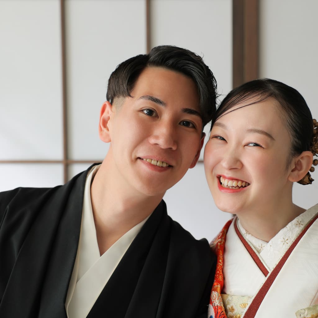 笑顔が似ているなかよし夫婦