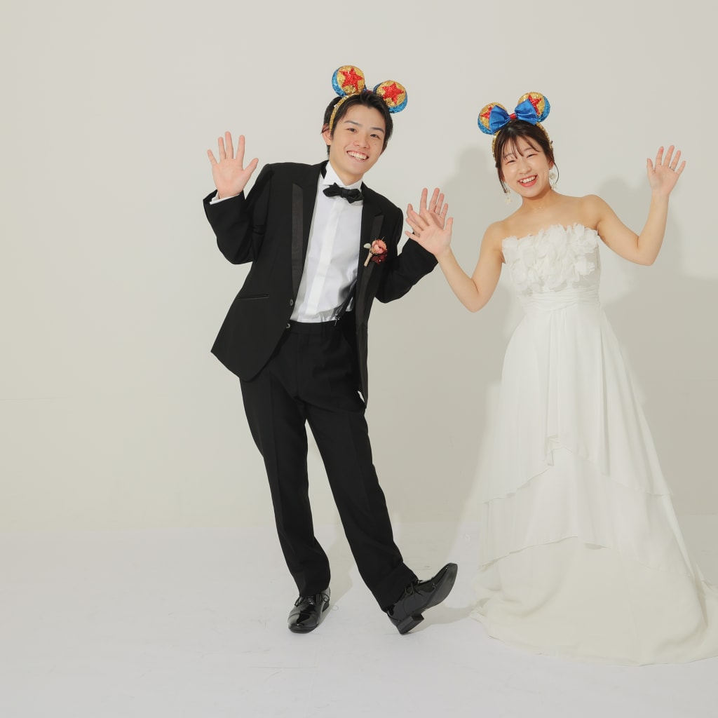 ハウススタジオで自由にお二人らしい撮影！