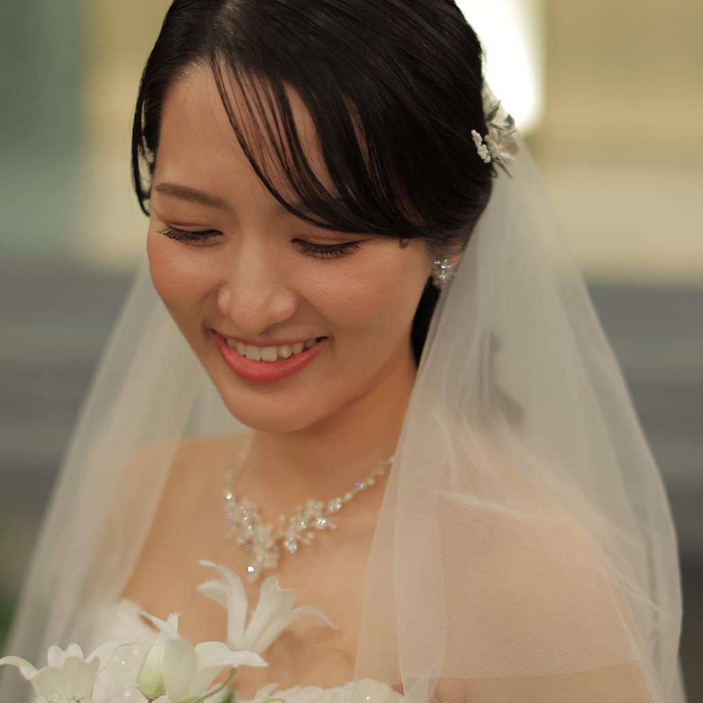 綺麗めハーフアップ