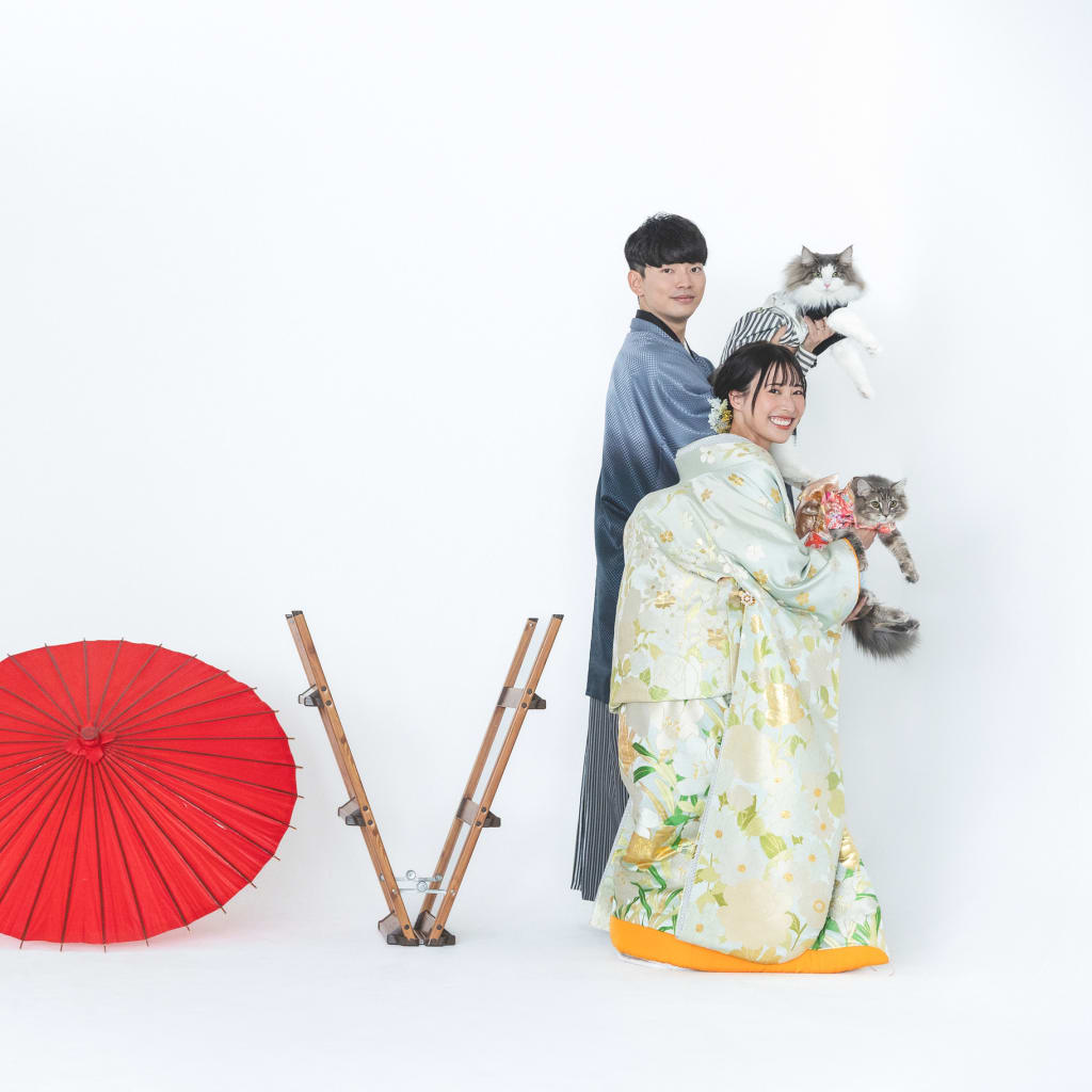 和装で撮影！【和装ハウススタジオ】