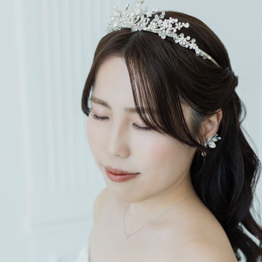 綺麗めハーフツイン