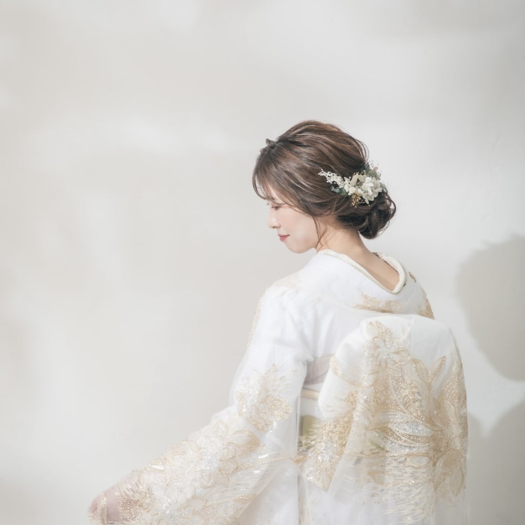 ゆるふわシニヨン