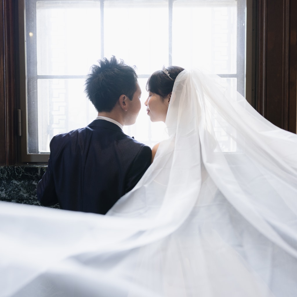 さや堂ホールと屋内庭園で撮影！