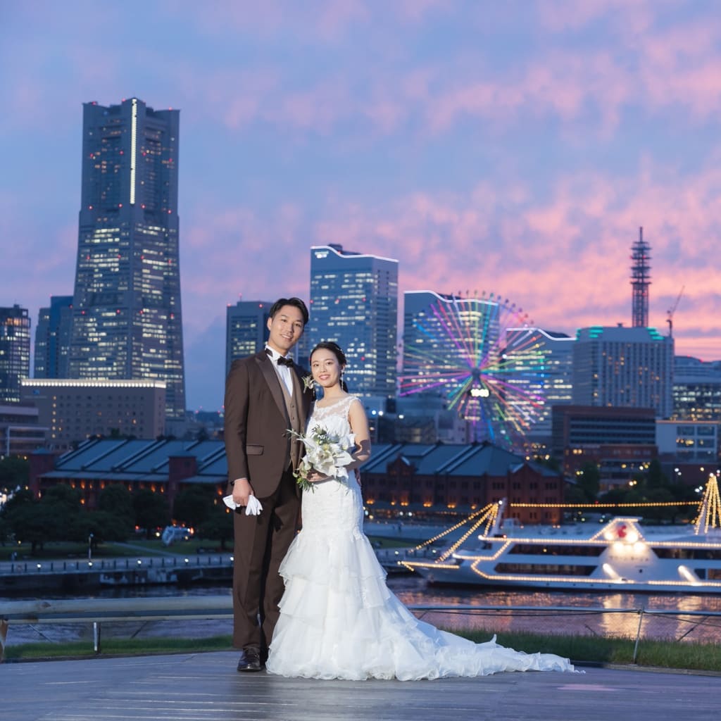  屋内庭園スタジオ+大桟橋夜景プランのご紹介！