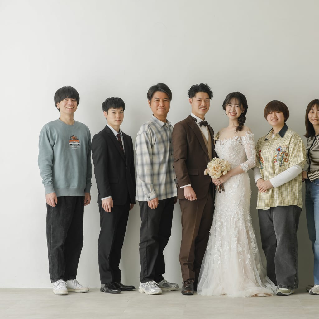 ご家族参加型の洋装ハウススタジオ
