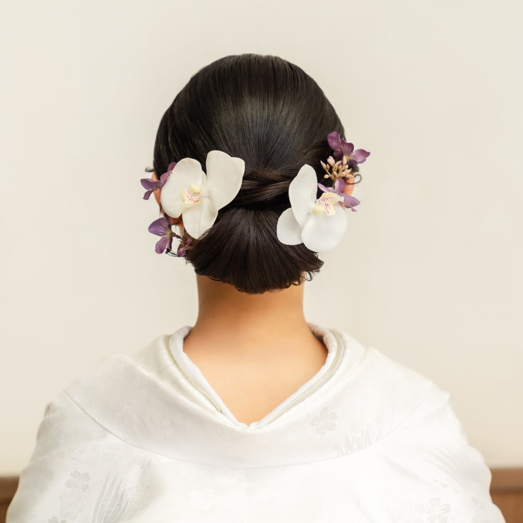 ツルッとシニヨン