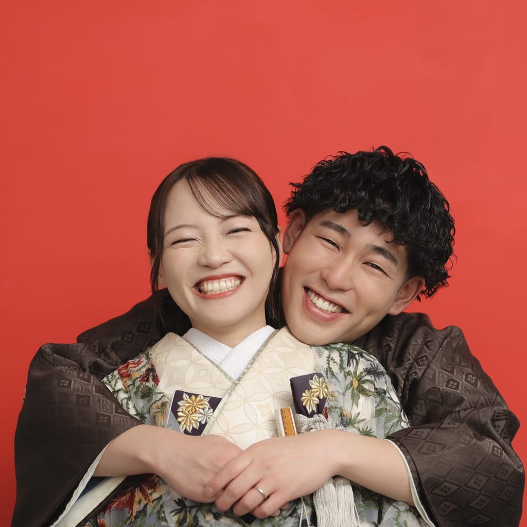 お二人仲の良さと遊び心も忘れずに！