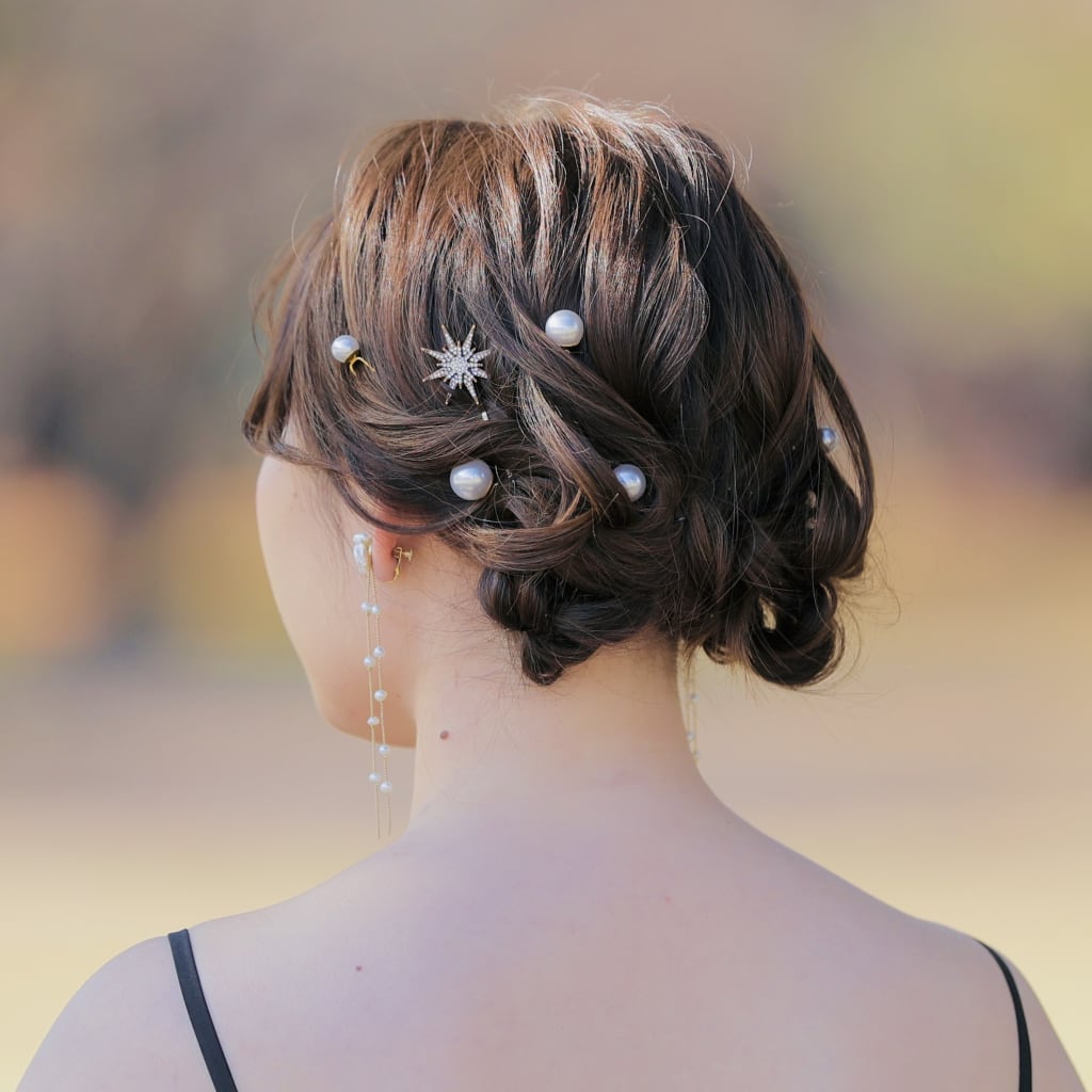 ゆるめツインシニヨン