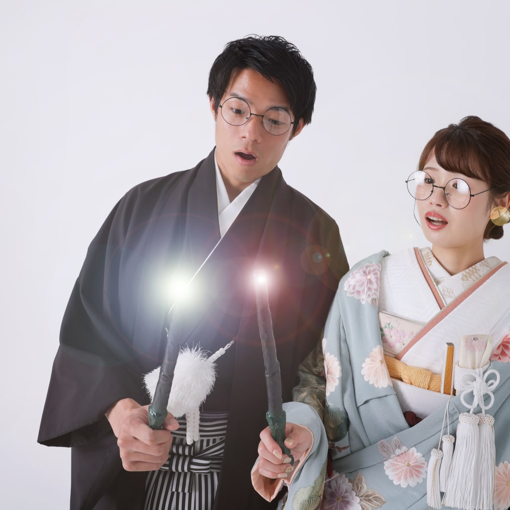 持ち込みの小物で可愛らしく！和装ハウススタジオ！