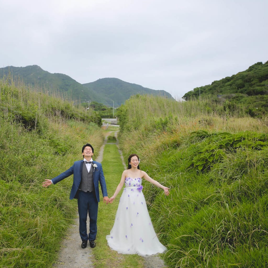 曇りの糸島ロケーション撮影