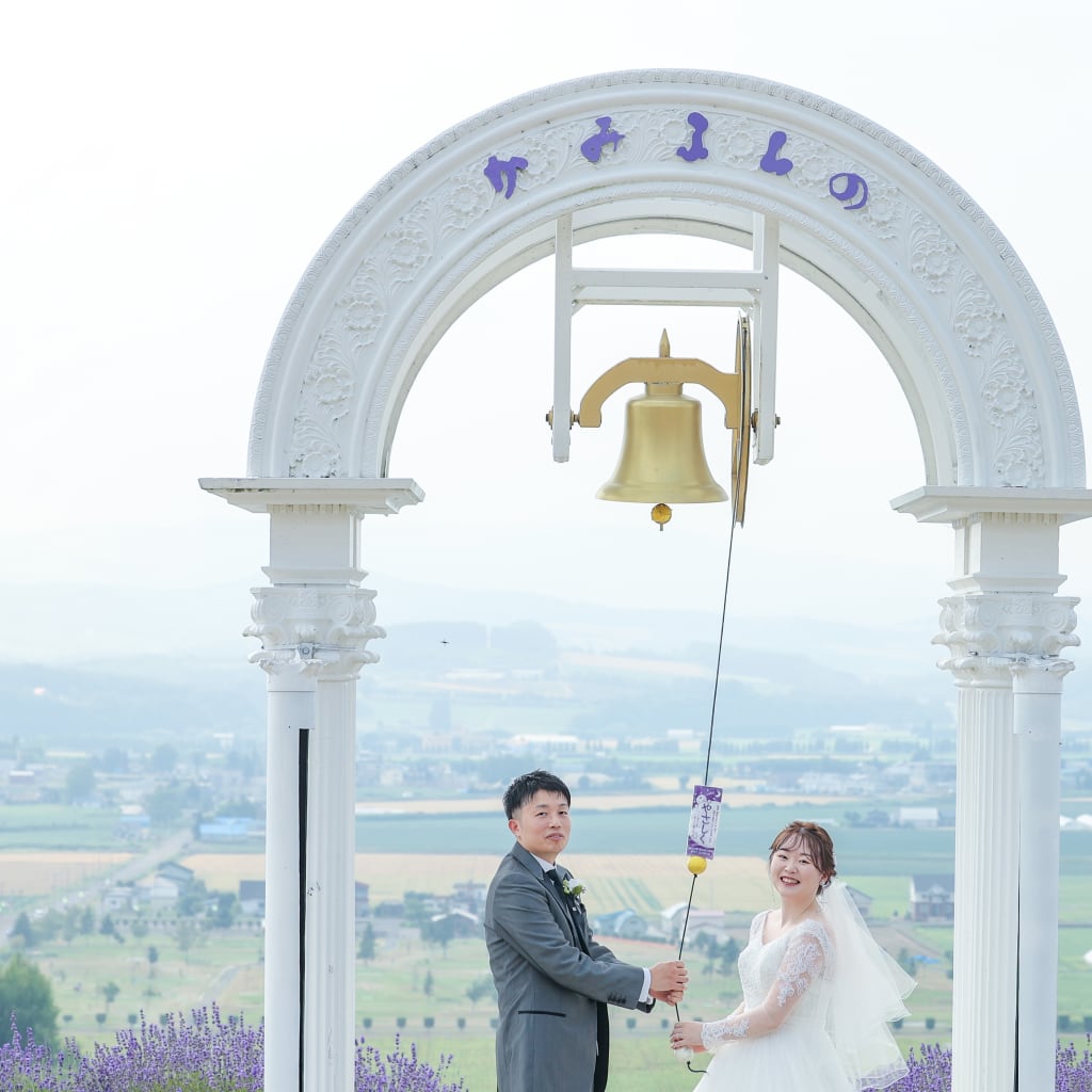 北海道のお花畑での撮影！！