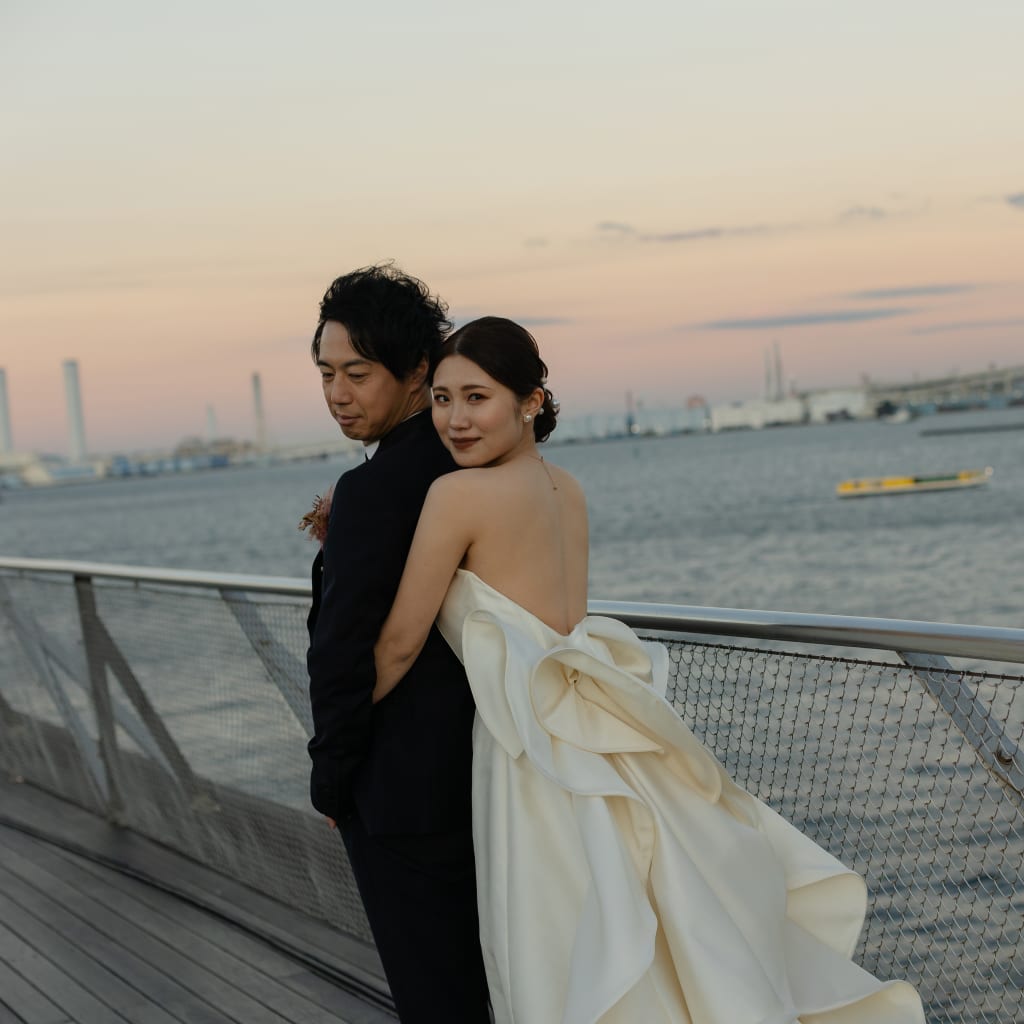 大人の美しさ際立つウェディングフォト