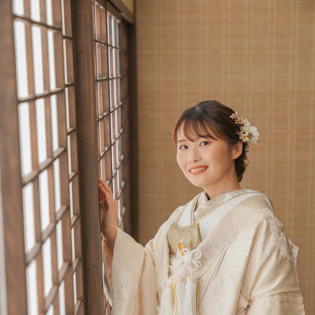 白無垢のコーディネートをご紹介🌷