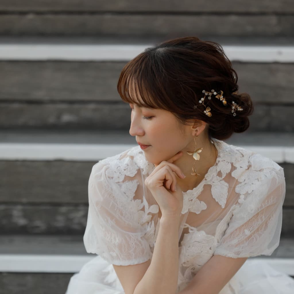 ふんわりシニヨン