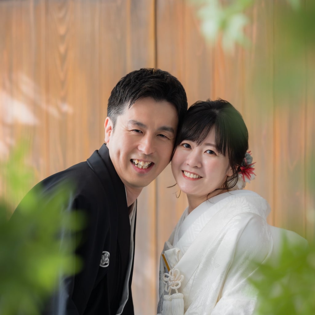 屋内庭園での撮影