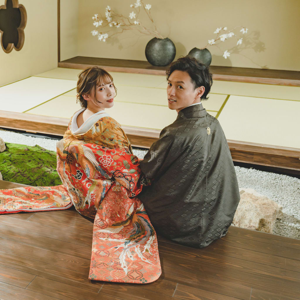 和装にも合うオレンジ🍊メイク 👘🧡