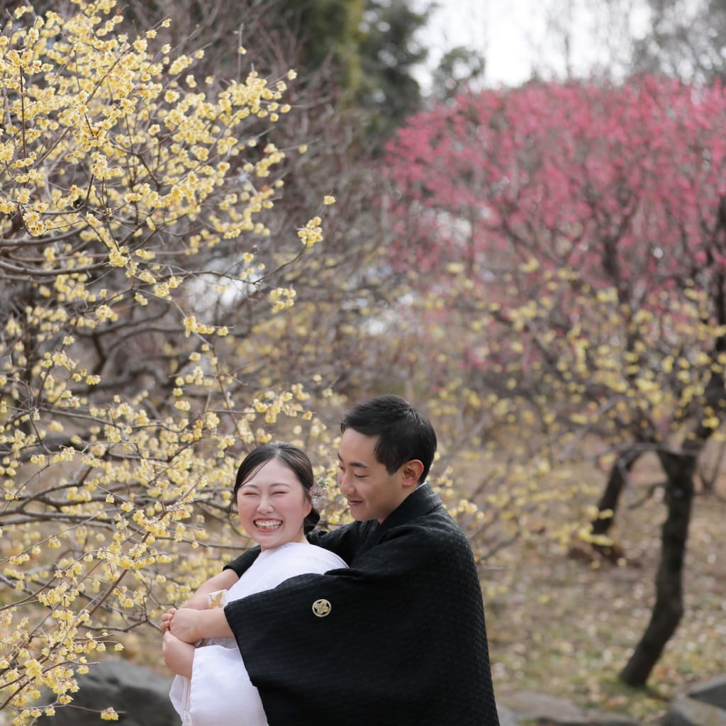 昭和記念公園の梅の花