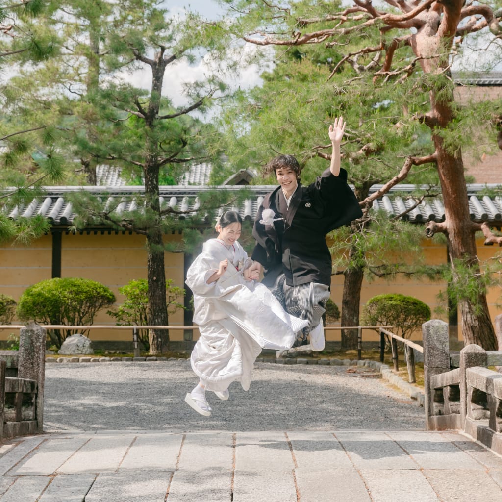 ワクワク伝わる大覚寺ロケーションフォト