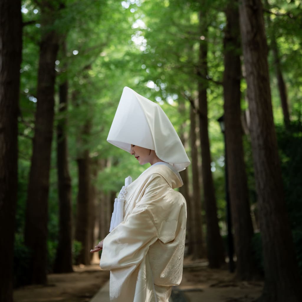 白無垢ヘアメイクのご紹介♡