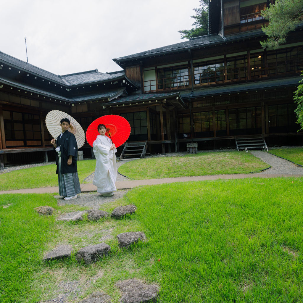 歴史薫る空間で叶える、和装フォトウエディング🌱