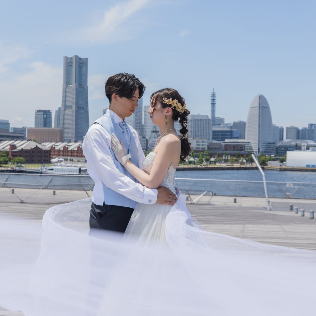 晴天と爽やかなお二人