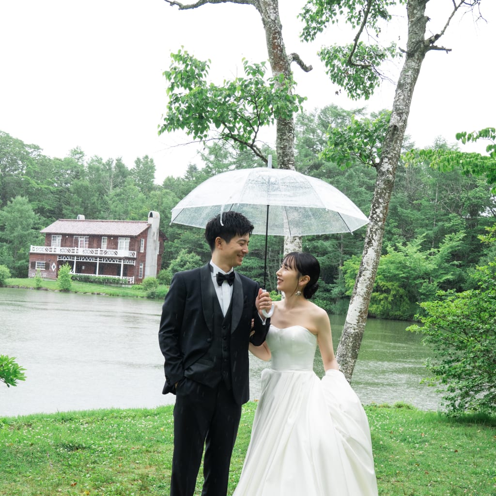 雨の日でも大丈夫！