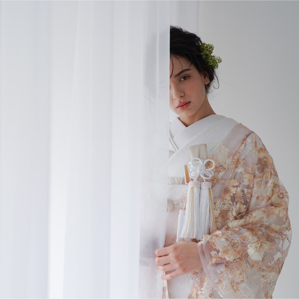 和洋折衷なレース打掛♪♪