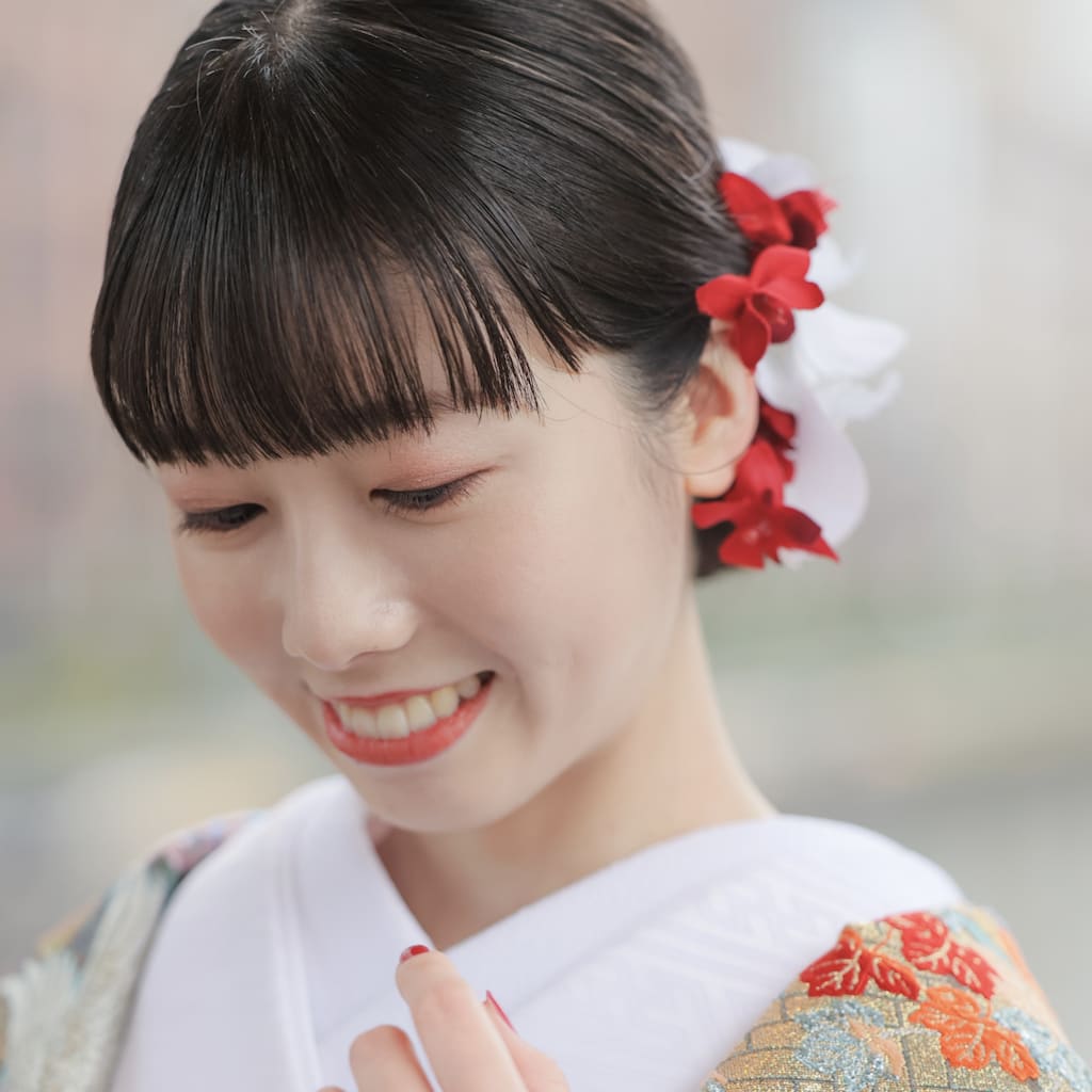 和装シニヨン