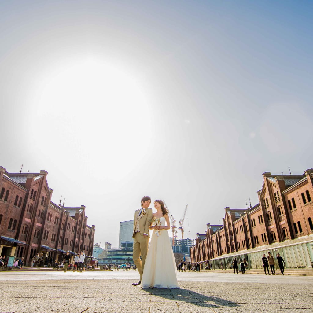 ロケーションおすすめスポット スタジオaqua 横浜みなとみらい店 前撮り フォトウェディング