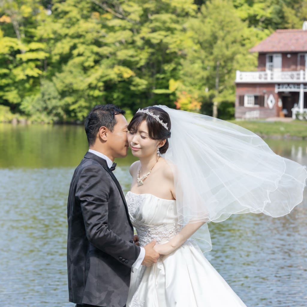 洋装で軽井沢タリアセン撮影♪