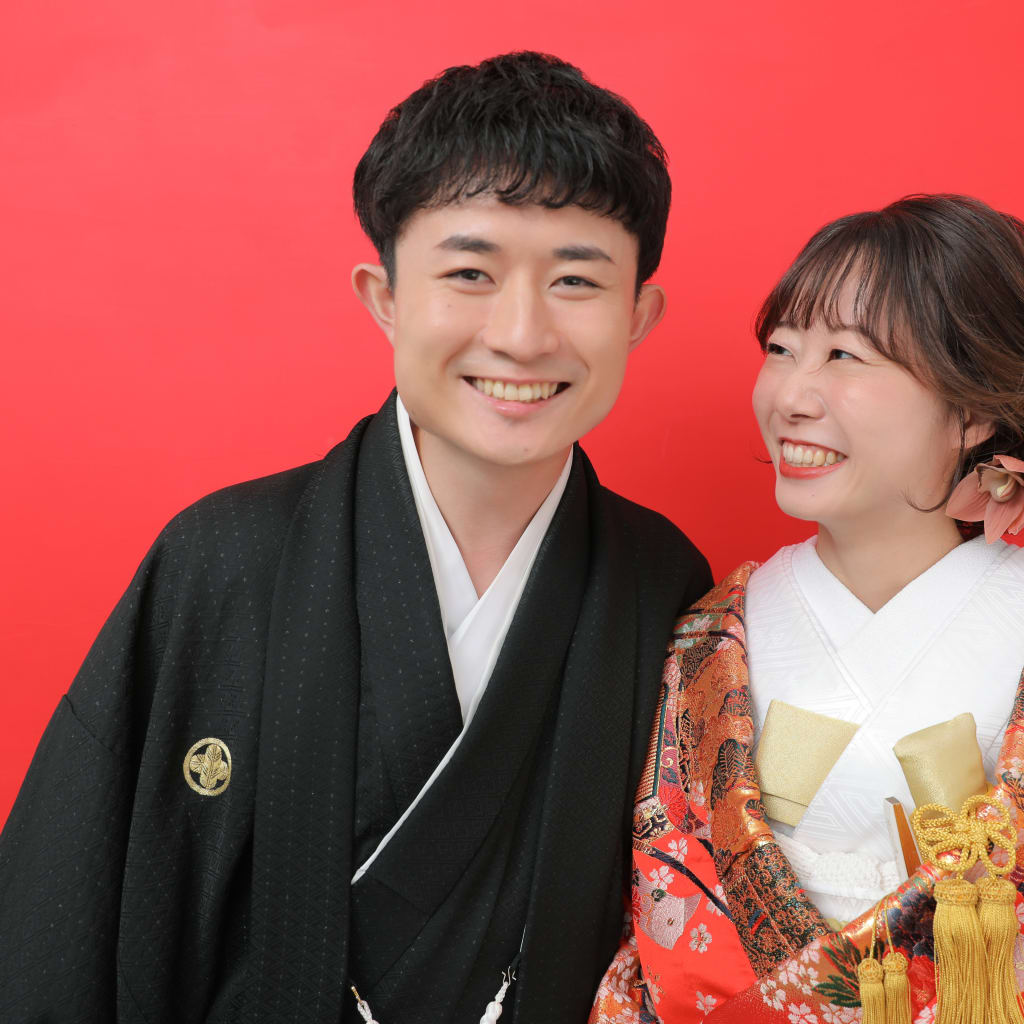 屋内庭園スタジオでの撮影