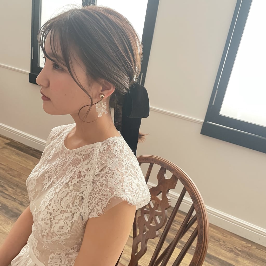 流行りのベロアリボンアレンジ✨