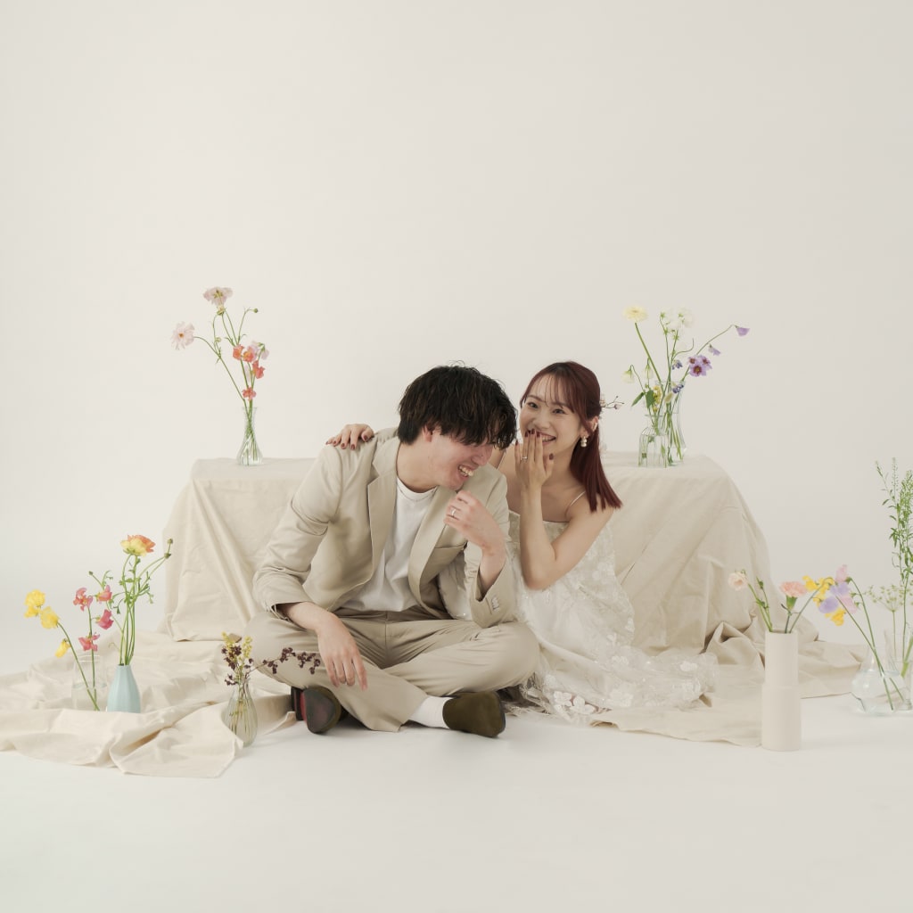 生花×ウェディングフォト🌱