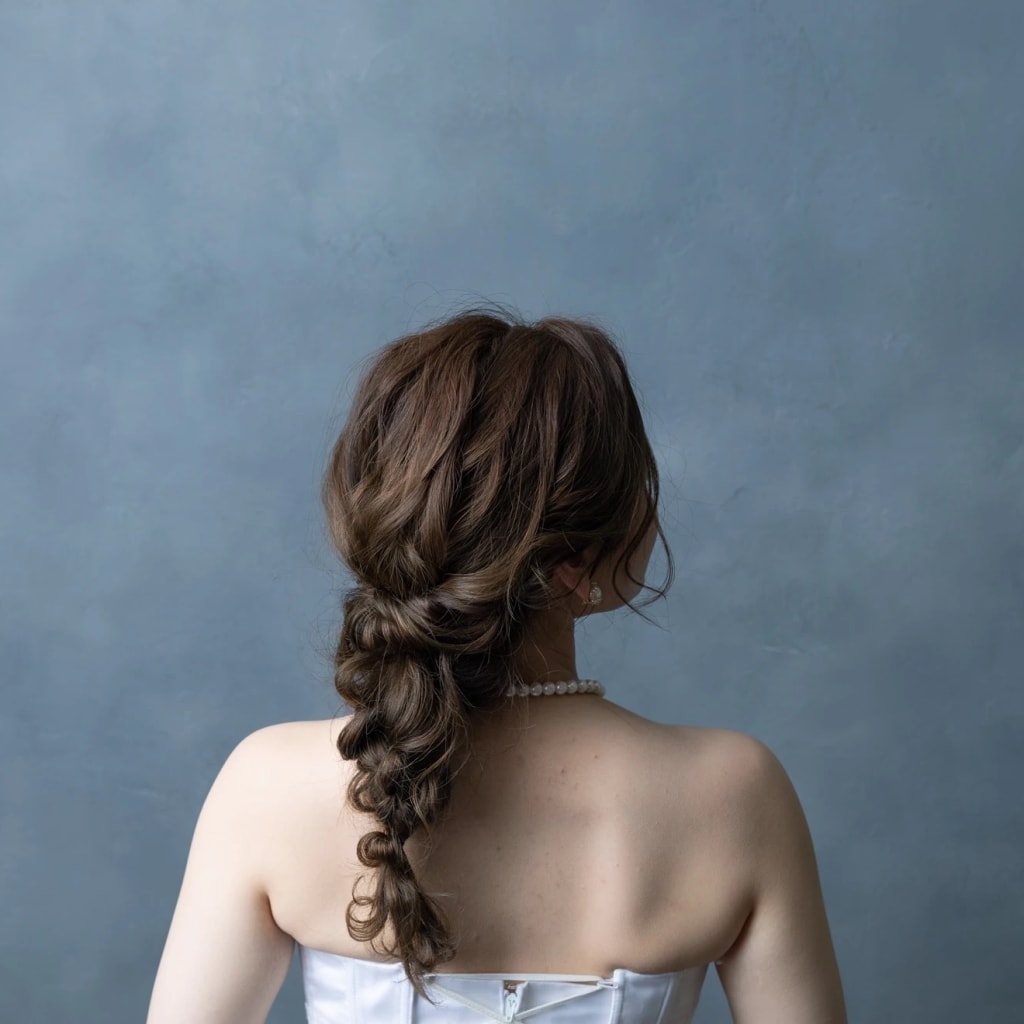 洋装ヘアスタイル