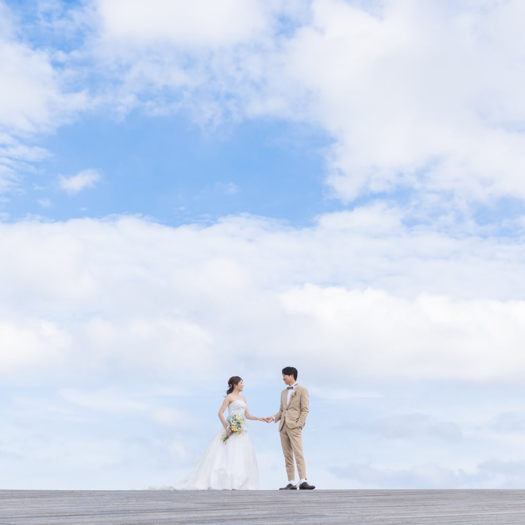 空の中を歩く【大桟橋ロケーション】