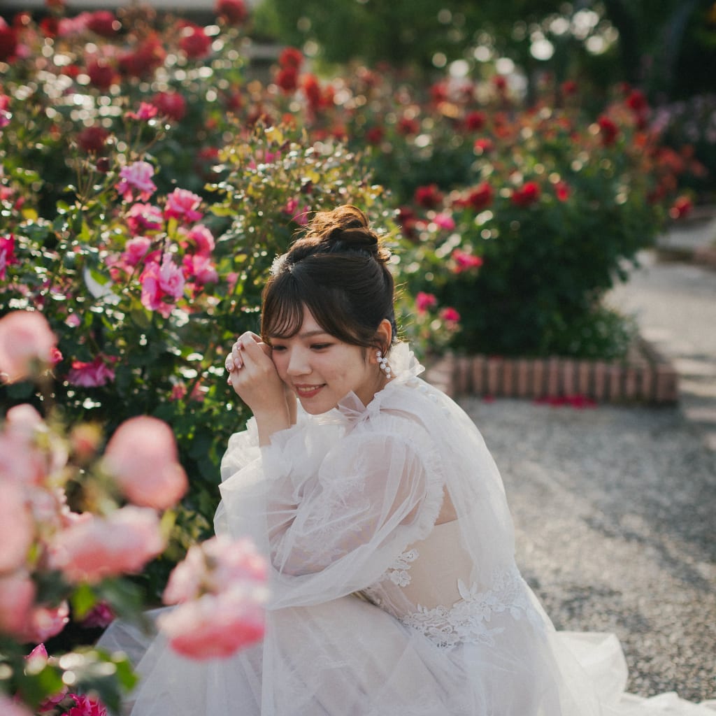 ふわふわかわいいお団子ヘア🌼