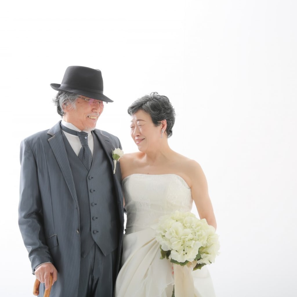 金婚式 デコルテフォトグラフィー 前撮り フォトウェディング