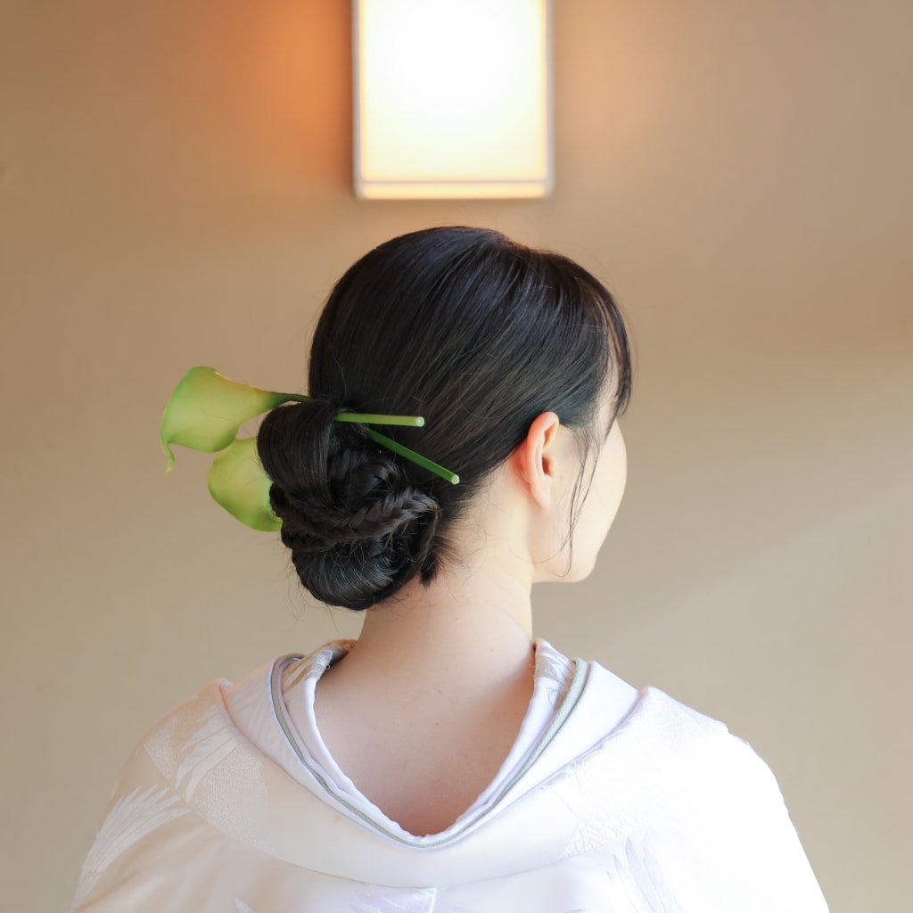 個性派シニヨン