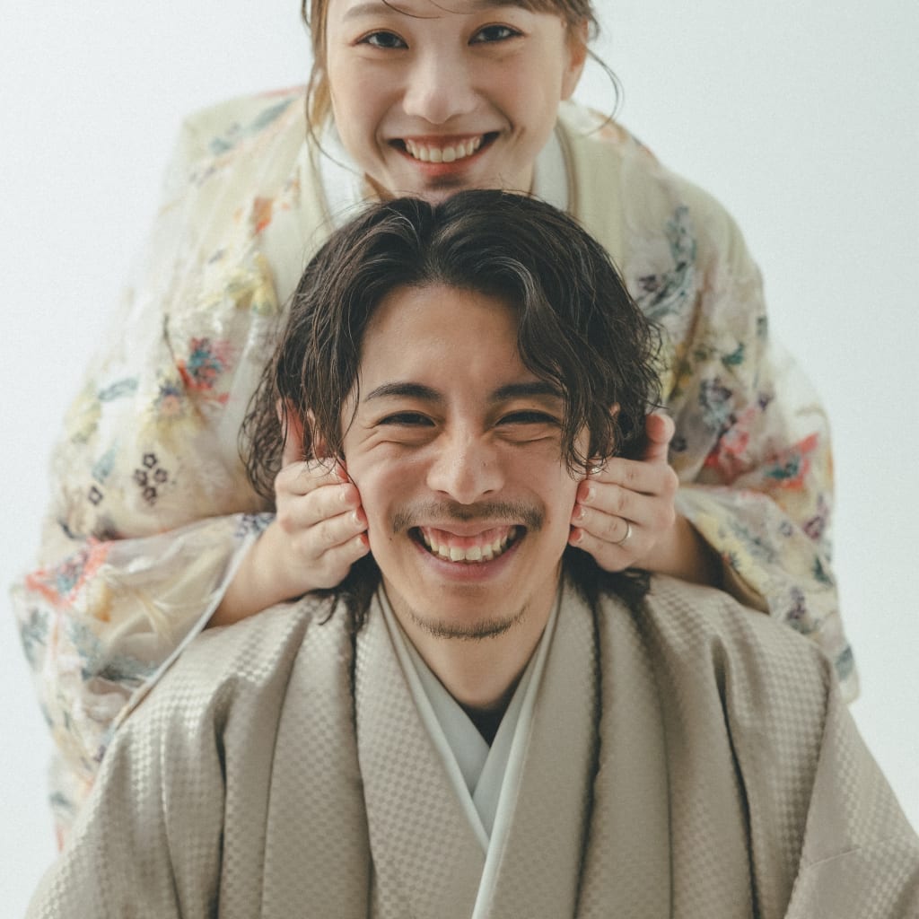 スタジオ撮影なら雨天の心配もなし♪お二人らしいウエディング撮影が叶います✨